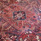 391 x 310 cm Hand Knotted Antique Heriz Persian – Wool Rug