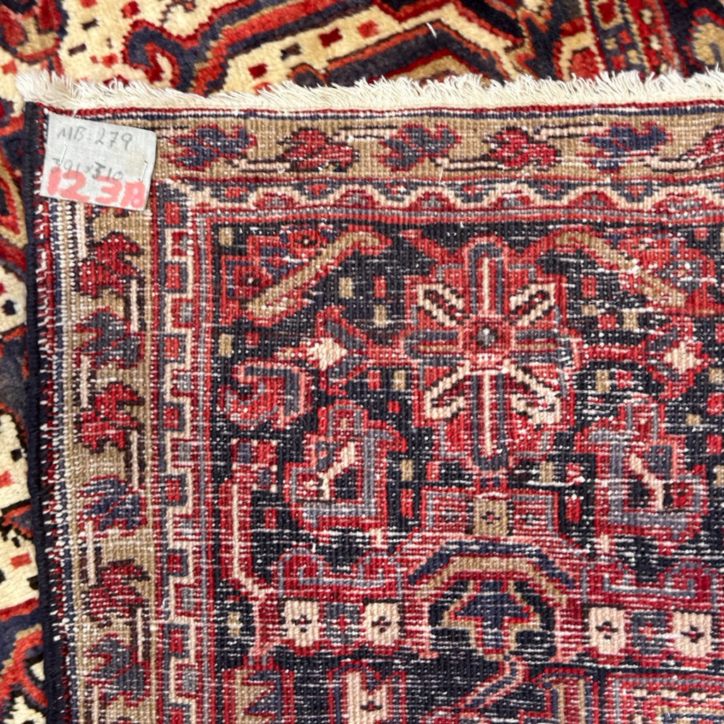 391 x 310 cm Hand Knotted Antique Heriz Persian – Wool Rug