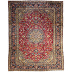 390 x 285 cm Hand Knotted Persian Najafabad – Floral Wool Rug