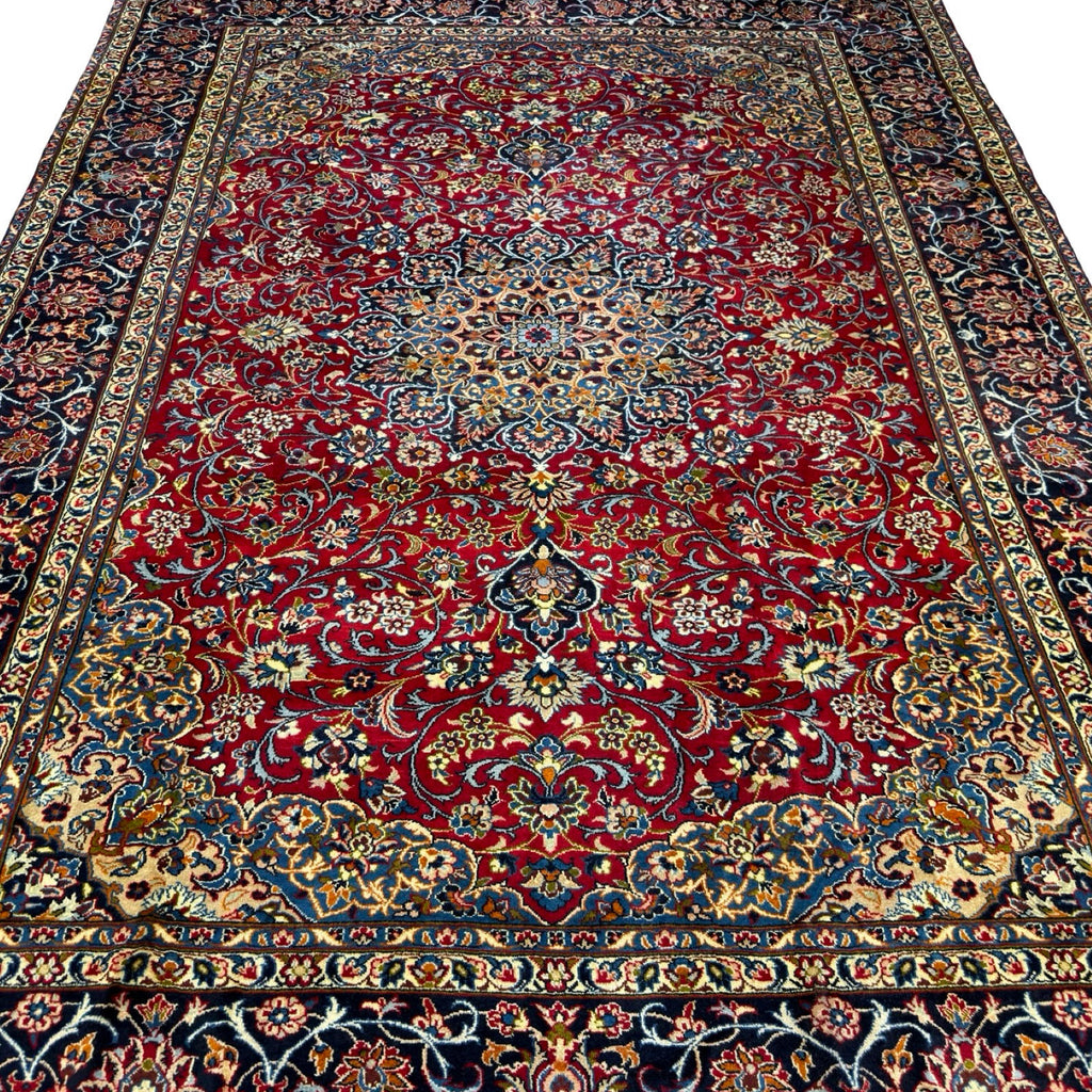 390 x 285 cm Hand Knotted Persian Najafabad – Floral Wool Rug
