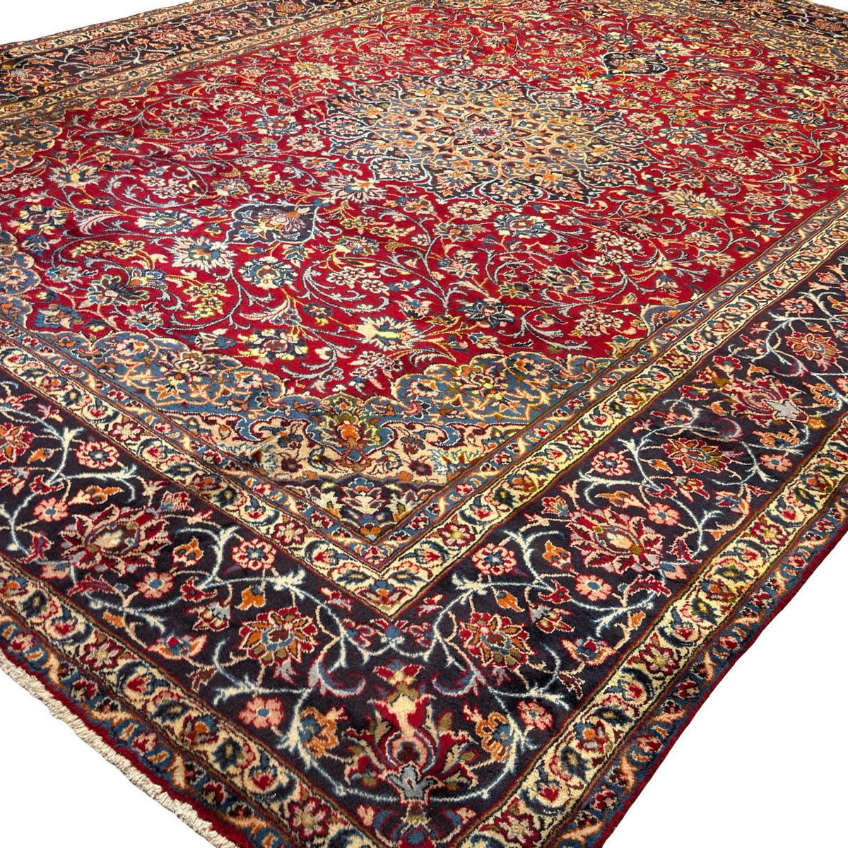 390 x 285 cm Hand Knotted Persian Najafabad – Floral Wool Rug