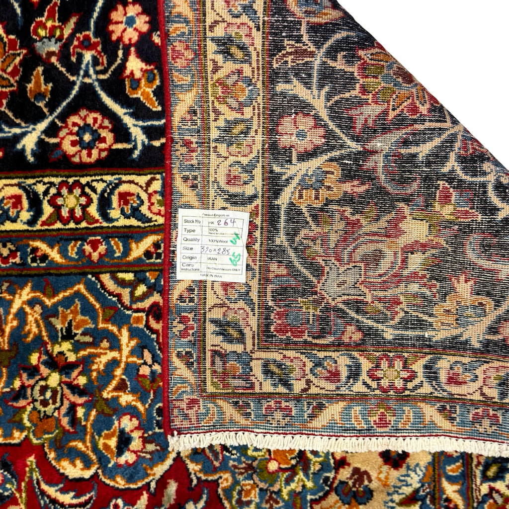 390 x 285 cm Hand Knotted Persian Najafabad – Floral Wool Rug