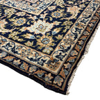 428 x 313 cm Large Size Persian Blue Kashan – Wool Hand Knotted Rug