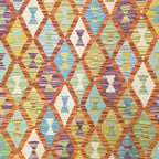 191 x 121 cm Hand Woven Afghan Kilim Rug
