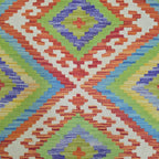 125 x 84 cm Hand Woven Afghan Kilim Rug