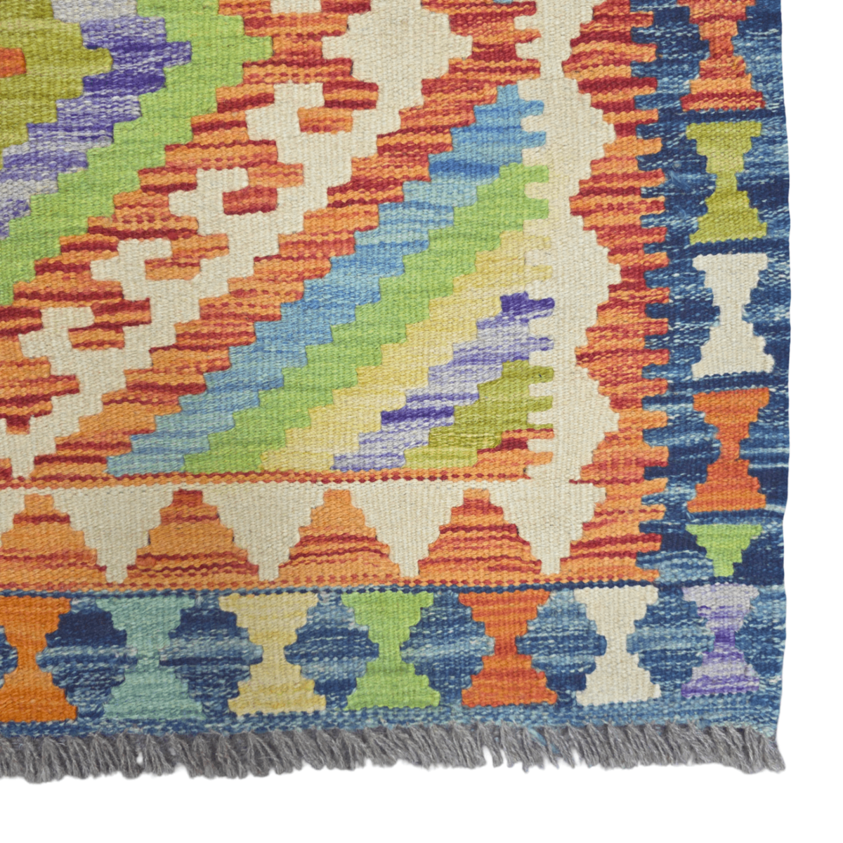 125 x 84 cm Hand Woven Afghan Kilim Rug