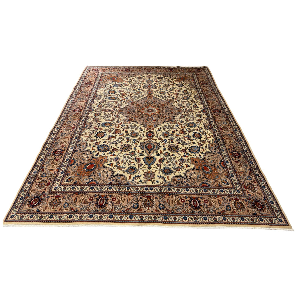 347 x 255 cm Hand-Knotted Persian Kashamar Rug