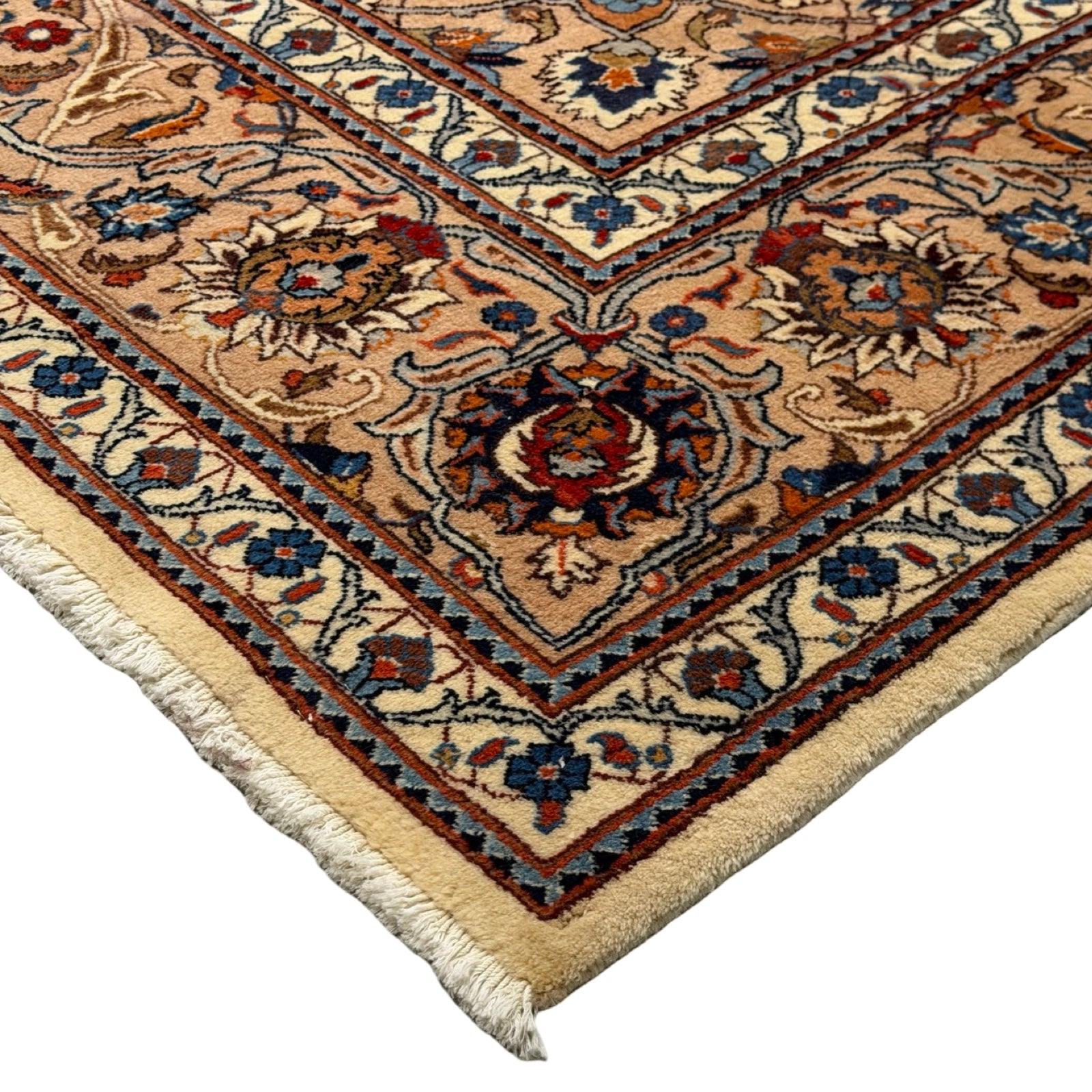 347 x 255 cm Hand-Knotted Persian Kashamar Rug