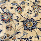 352 x 252 cm Hand Knotted Persian Kork Wool – Kashan Beige Green Rug
