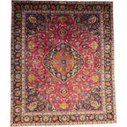 360 x 285 cm Hand Knotted Persian Sabzewar – Wool Rug