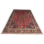 360 x 285 cm Hand Knotted Persian Sabzewar – Wool Rug