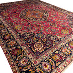 360 x 285 cm Hand Knotted Persian Sabzewar – Wool Rug