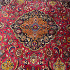 360 x 285 cm Hand Knotted Persian Sabzewar – Wool Rug