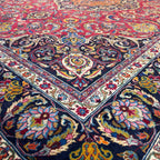 360 x 285 cm Hand Knotted Persian Sabzewar – Wool Rug