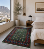 167 x 114 cm Hand-Knotted Afghan Akche Rug