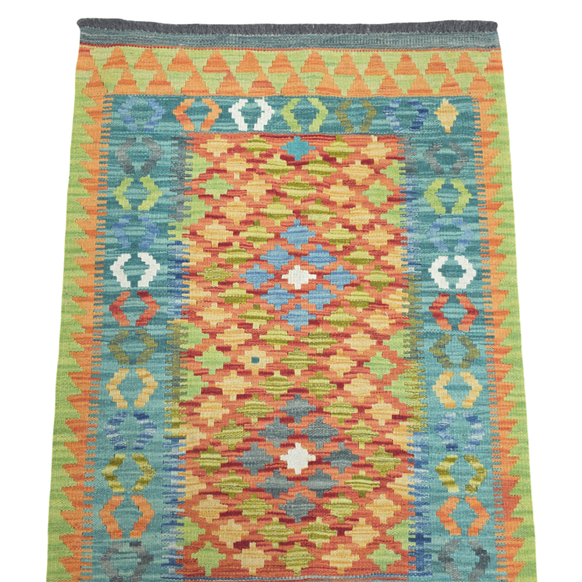 125 x 84 cm Hand Woven Afghan Kilim Rug