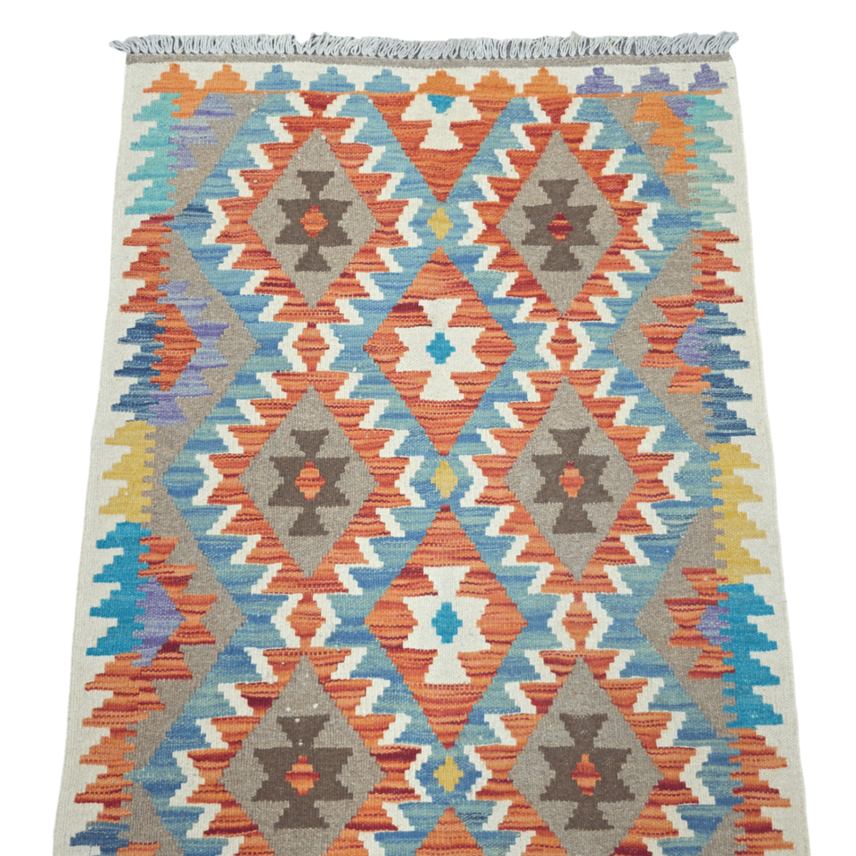 125 x 84 cm Hand Woven Afghan Kilim Rug