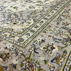 346 x 246 cm Hand Knotted Persian Kashan Wool Rug