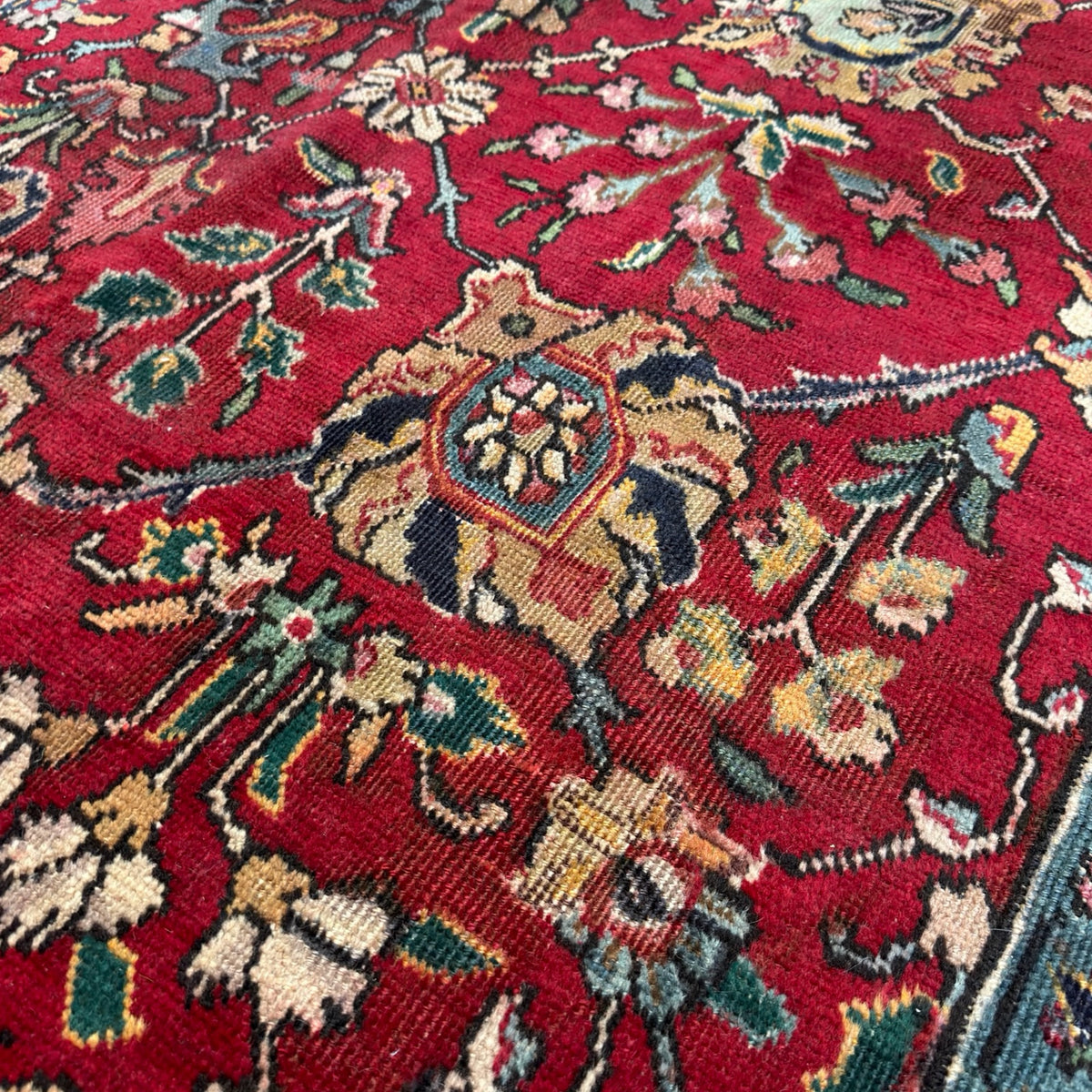 405 x 315 cm Large Persian Tabriz Hand-Knotted – Wool Rug