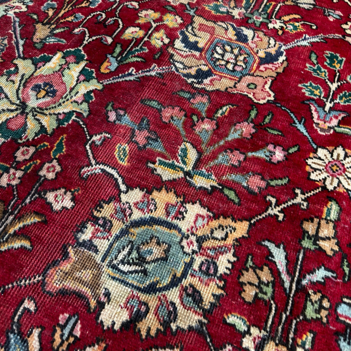 405 x 315 cm Large Persian Tabriz Hand-Knotted – Wool Rug