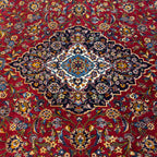 435 x 300 cm Extra-Large Persian Kashan Hand-Knotted – Wool Rug