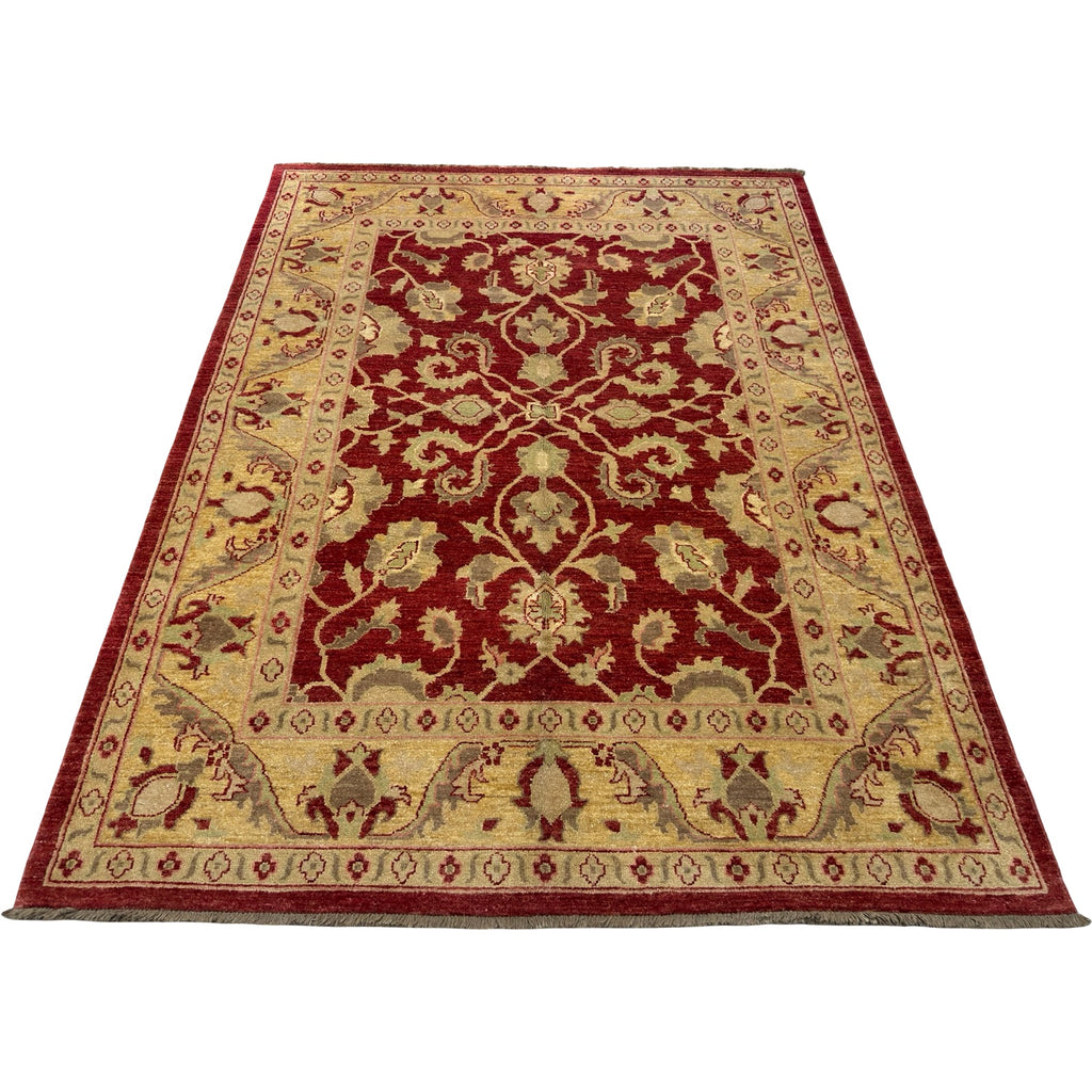 254 x 181 cm Hand-Knotted Afghan Chobi Ziegler Rug