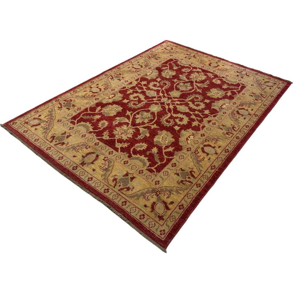254 x 181 cm Hand-Knotted Afghan Chobi Ziegler Rug