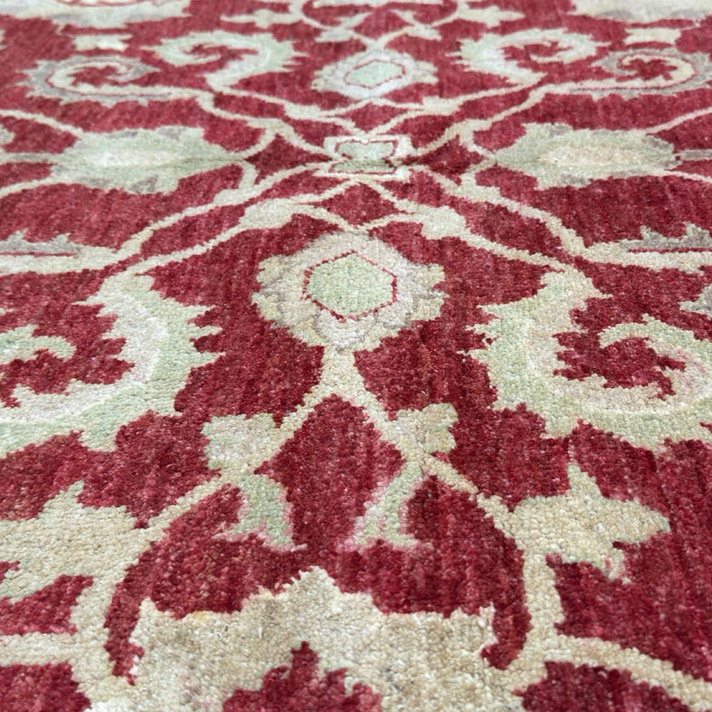254 x 181 cm Hand-Knotted Afghan Chobi Ziegler Rug