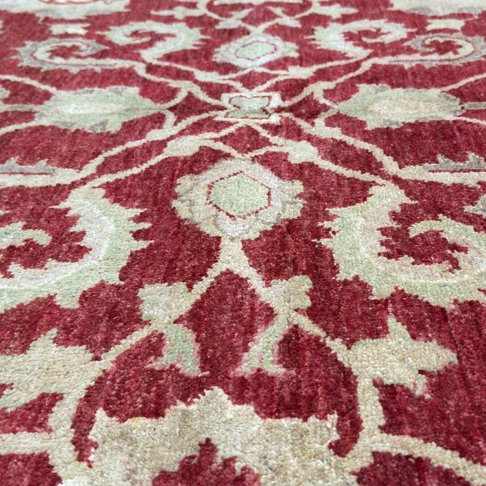 254 x 181 cm Hand-Knotted Afghan Chobi Ziegler Rug