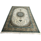 350 x 250 cm Persian Kirman Floral Machine Made Rug