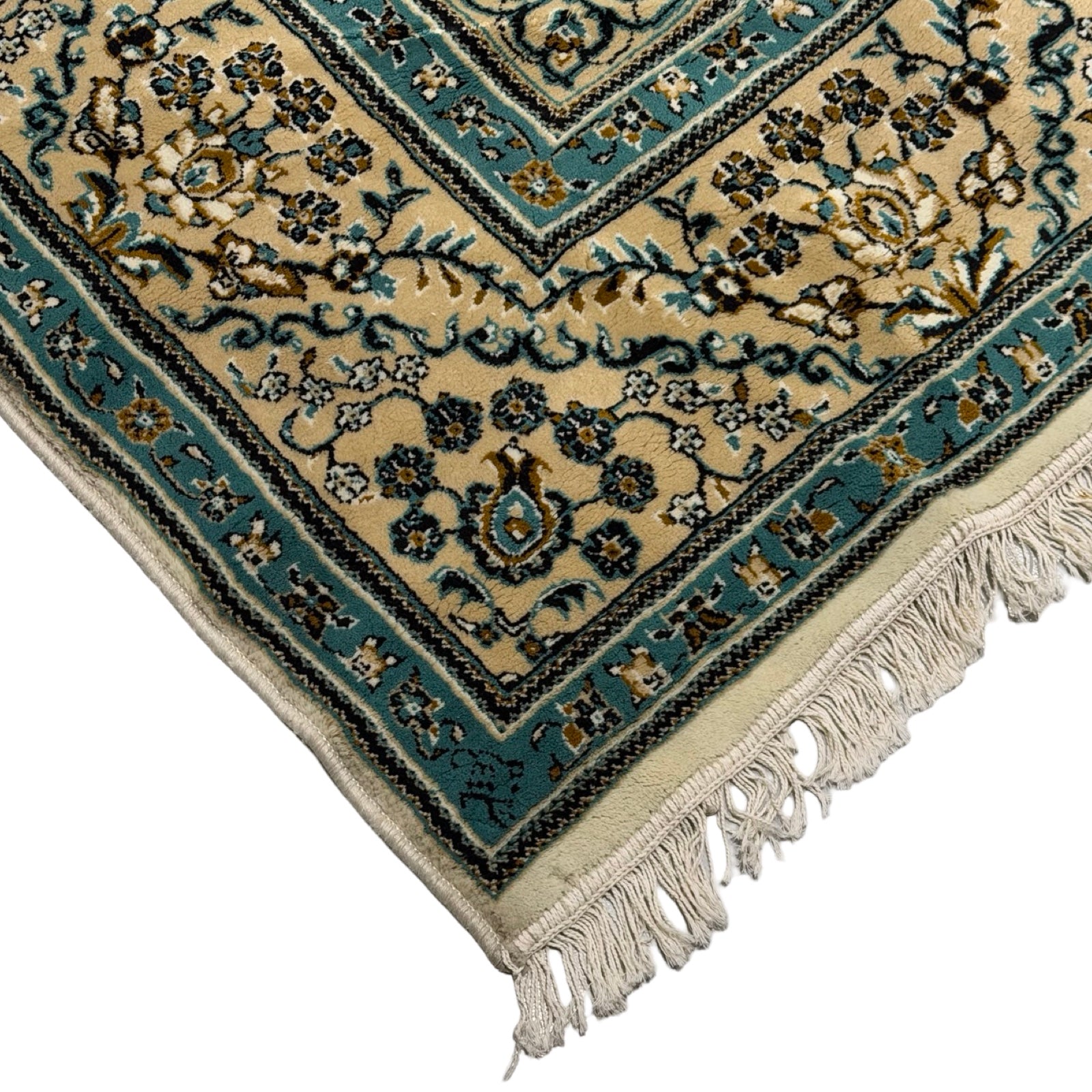 350 x 250 cm Persian Kirman Floral Machine Made Rug