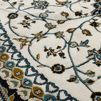 350 x 250 cm Persian Kirman Floral Machine Made Rug