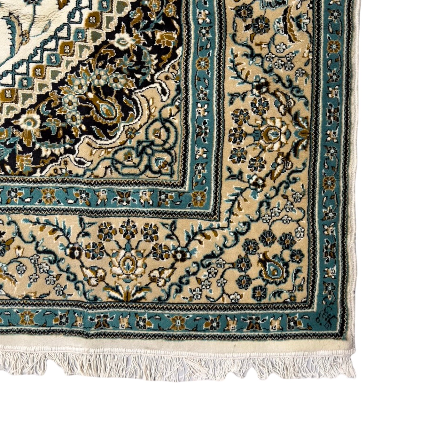 350 x 250 cm Persian Kirman Floral Machine Made Rug