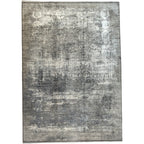 290 x 200 cm Milat Aspendos Modern Distressed Rug – Grey & Anthracite