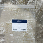 290 x 200 cm Milat Modern Abstract Viscose & Acrylic Rug – Beige