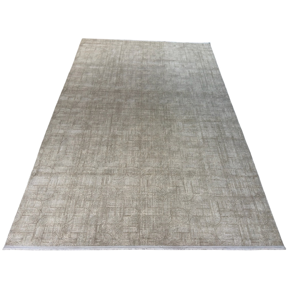 300 x 200 cm Milat Modern Geometric Viscose & Acrylic Rug