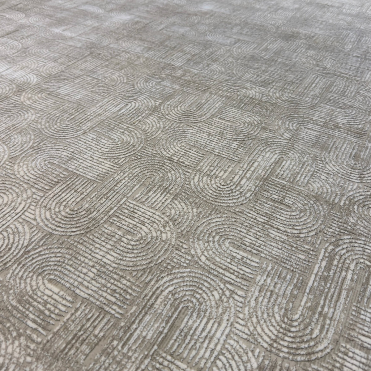 300 x 200 cm Milat Modern Geometric Viscose & Acrylic Rug