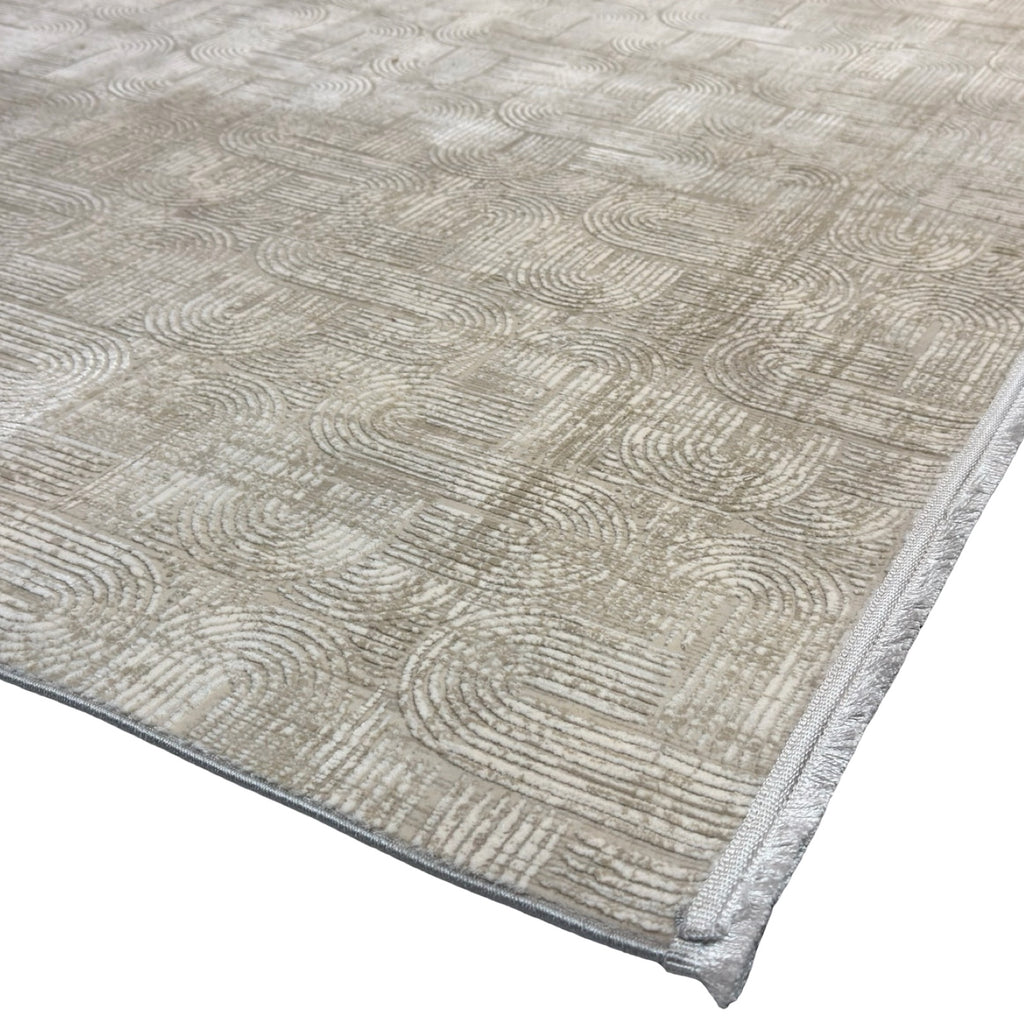 300 x 200 cm Milat Modern Geometric Viscose & Acrylic Rug