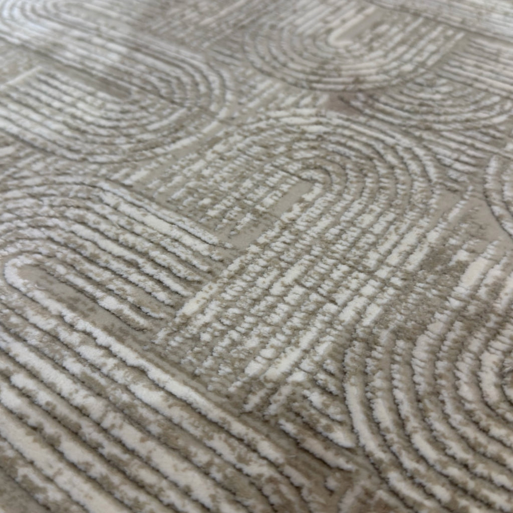 300 x 200 cm Milat Modern Geometric Viscose & Acrylic Rug