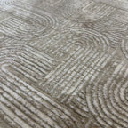 300 x 200 cm Milat Modern Geometric Viscose & Acrylic Rug