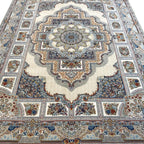 350 x 250 cm Beige Persian Royal Machine Made Rug