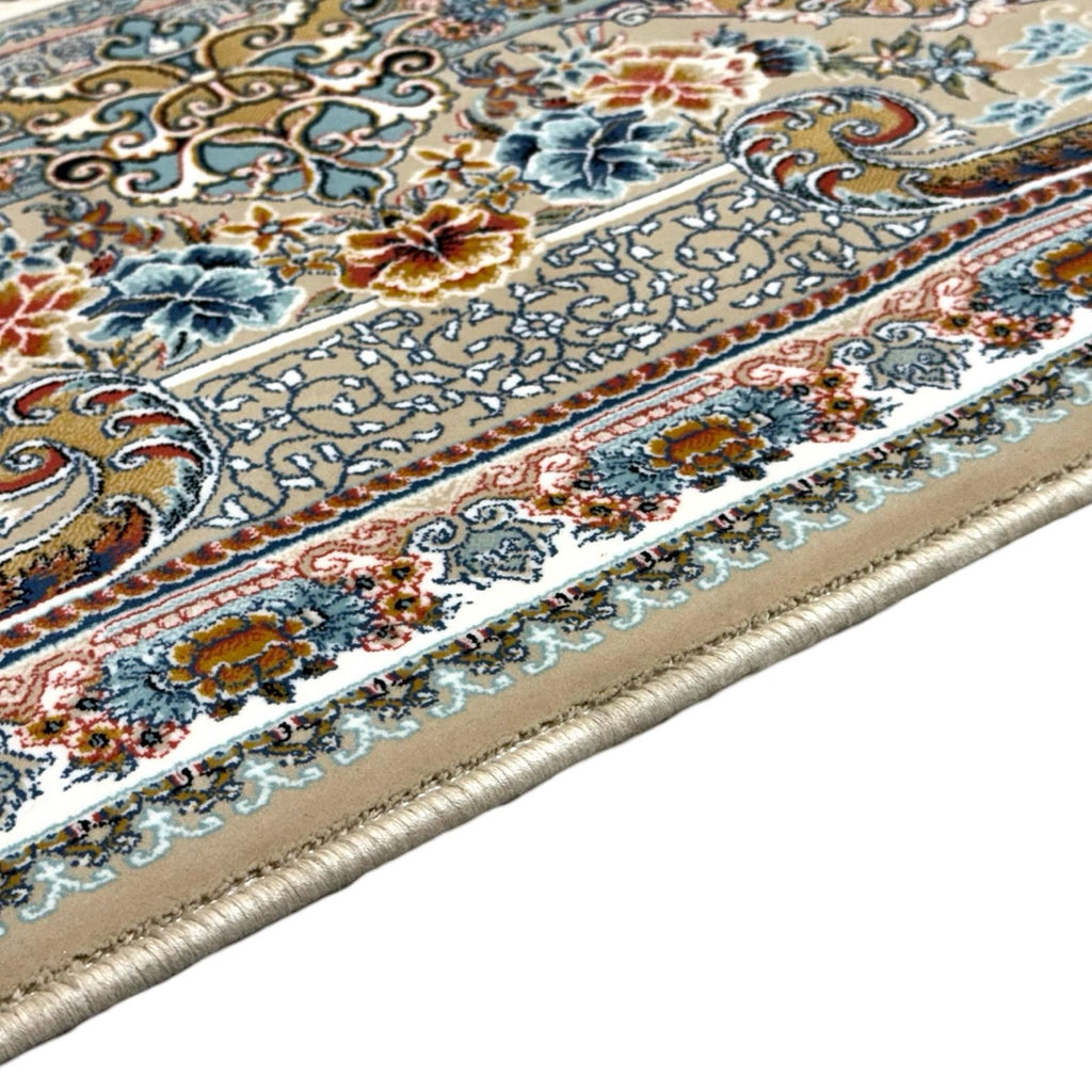 350 x 250 cm Beige Persian Royal Machine Made Rug