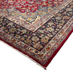 400 x 295 cm Persian Najafabad Hand-Knotted Red Wool Rug