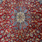 400 x 295 cm Persian Najafabad Hand-Knotted Red Wool Rug