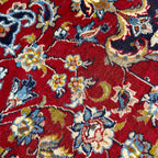 400 x 295 cm Persian Najafabad Hand-Knotted Red Wool Rug