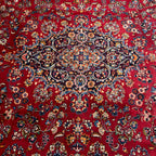380 x 295 cm Persian Floral Mashad Hand Knotted – Wool Rug