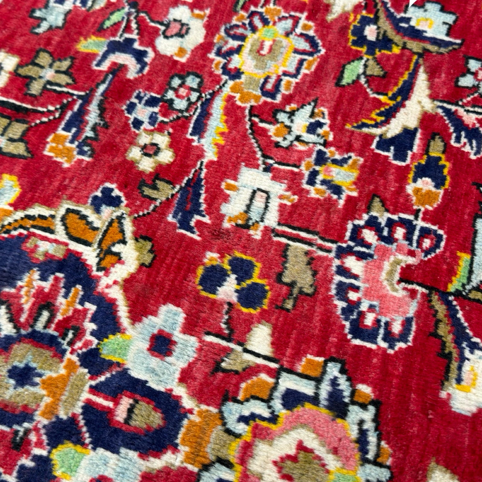 350 x 250 cm Hand-Knotted Persian Kashan Rug