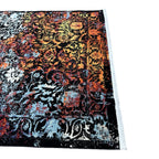 230 x 160 cm Ember Glow Classic Rug – Dark Base with Vibrant Artistic Accents