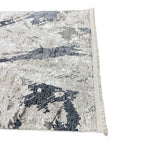 180 x 120 cm Grey Modern Ink Flow Turkish Rug