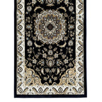 800 x 80 cm Beautiful Navy Persian Floral Long Passage Runner Rug